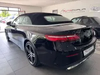 Gebraucht Mercedes E220 AMG line 194 PS (142 kW) 2017 Obsidianschwarz Cabrio