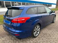 Gebraucht Ford Focus ST-Line 125 PS (91 kW) 2018 Blau Kombi