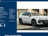 Neu VW T-Roc R-line 150 PS (110 kW) 2026 Weiß SUV