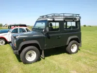 Gebraucht Land Rover Defender 113 PS (83 kW) 1995 Grün Pickup