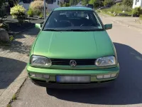 Gebraucht VW Golf III 75 PS (55 kW) 1997 Grün Kleinwagen