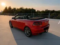 Gebraucht VW Golf Cabriolet Highline 140 PS (102 kW) 2012 Rot Cabrio