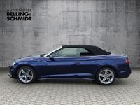 Gebraucht Audi A5 Cabriolet Advanced 190 PS (139 kW) 2020 Navarrablau (metallic) Cabrio