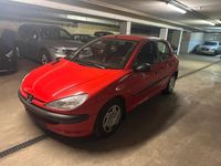 Gebraucht Peugeot 206 60 PS (44 kW) 2000 Rot Kleinwagen