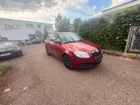 Gebraucht Skoda Fabia 69 PS (50 kW) 2008 Rot Kleinwagen