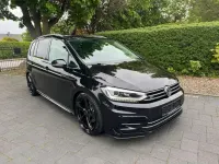 Gebraucht VW Touran R-line 190 PS (139 kW) 2017 Schwarz Van / Kleinbus
