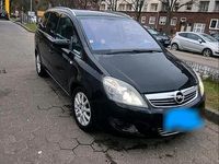 Gebraucht Opel Zafira 115 PS (84 kW) 2008 Schwarz Van / Kleinbus