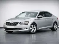 Gebraucht Skoda Superb Ambition 120 PS (88 kW) 2018 Brillantsilber metallic Limousine