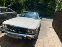 Gebraucht Mercedes SL450 218 PS (160 kW) 1980 Weiß Cabrio