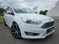 Gebraucht Ford Focus Titanium 120 PS (88 kW) 2017 Weiß Kombi