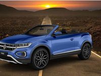 Gebraucht VW T-Roc Cabriolet Style 150 PS (110 kW) 2024 Blau Cabrio