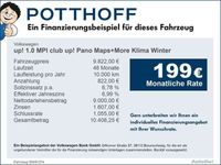 gebraucht VW up! up! 1.0 MPI clubPano Maps+More Klima Winter