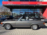 Gebraucht Mercedes SL380 204 PS (150 kW) 1984 Grau (anthrazitgrau metallic 172) Cabrio