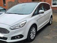 Gebraucht Ford S-MAX Titanium 177 PS (130 kW) 2017 Weiß Van / Kleinbus