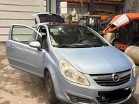 Gebraucht Opel Corsa Edition 80 PS (58 kW) 2007 Blau Limousine