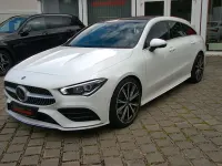 Gebraucht Mercedes CLA200 AMG line 163 PS (119 kW) 2019 Polarweiss Coupé