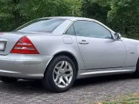 Gebraucht Mercedes SLK200 Edition 163 PS (119 kW) 2004 Silber Cabrio