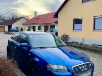 Gebraucht Audi A3 Attraction 116 PS (85 kW) 2007 Blau Kleinwagen