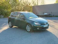 Second-hand VW Golf VI 160 CP (117 kW) 2009 Verde Hatchback