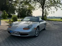 Gebraucht Porsche Boxster 220 PS (161 kW) 2005 Silber Cabrio