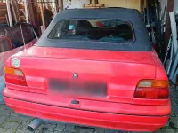 Gebraucht Ford Escort Cabriolet 105 PS (77 kW) 1992 Rot Cabrio