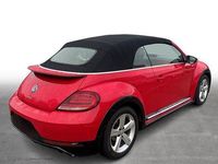 Gebraucht VW Beetle Cabriolet R-line 150 PS (110 kW) 2018 Tornadorot/textilverdeck schwa Cabrio