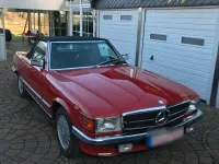 Gebraucht Mercedes SL300 179 PS (131 kW) 1988 Rot Cabrio