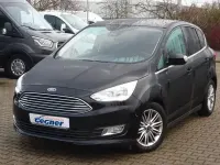 Gebraucht Ford C-MAX Titanium 125 PS (91 kW) 2017 Schwarz Van / Kleinbus