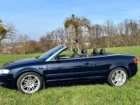 Gebraucht Audi Cabriolet 163 PS (119 kW) 2007 Blau Cabrio