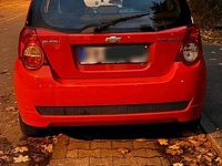 Gebraucht Chevrolet Aveo 84 PS (61 kW) 2009 Rot Kleinwagen
