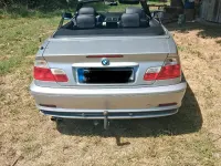 Gebraucht BMW 320 Cabriolet 170 PS (125 kW) 2001 Grau Cabrio