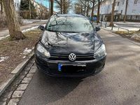 Gebraucht VW Golf VI 2010 Schwarz Kleinwagen