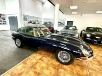 Käytetty Jaguar E-Type 204 HP (150 kW) 1966 Sininen Coupe - kaksiovinen