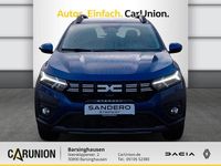 Neu Dacia Sandero Expression 91 PS (66 kW) 2025 Ironblau metallic Limousine