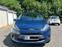 Gebraucht Ford Fiesta 60 PS (44 kW) 2011 Blau Kleinwagen