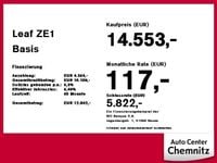 Gebraucht Nissan Leaf Basis 110 kW (150 PS) 2023 Weiß Kleinwagen