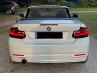 gebraucht BMW 218 i Cabrio 1 HAND PDC SHZ 191€/MON O.ANZAHLUNG