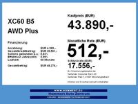 Gebraucht Volvo XC60 Plus 250 PS (183 kW) 2024 Onyx black (metallic) SUV