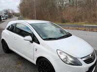 Gebraucht Opel Corsa 69 PS (50 kW) 2010 Weiß Kleinwagen