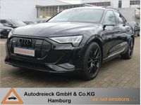 Gebraucht Audi e-tron Black Edition 300 kW (408 PS) 2021 Mythosschwarz metallic SUV