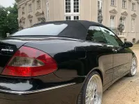 Gebraucht Mercedes CLK320 224 PS (164 kW) 2006 Schwarz Cabrio