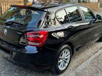 Gebraucht BMW 116 Sport Line 136 PS (100 kW) 2014 Schwarz Kleinwagen