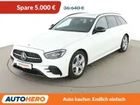 Gebraucht Mercedes E200 AMG line 211 PS (155 kW) 2021 Polarweiss Kombi