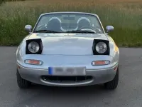 Gebraucht Mazda MX5 116 PS (85 kW) 1992 Silber Cabrio