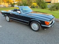 Gebraucht Mercedes SL300 179 PS (131 kW) 1987 Schwarz Cabrio