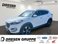 Gebraucht Hyundai Tucson Premium 177 PS (130 kW) 2016 Polar white / sol SUV