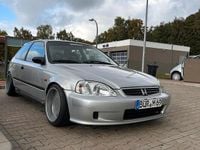 Gebraucht Honda Civic 90 PS (66 kW) 1999 Silber Kleinwagen