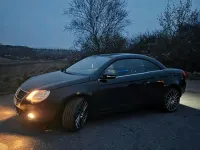 Brugt VW Eos 122 HK (89 kW) 2008 Sort Cabriolet