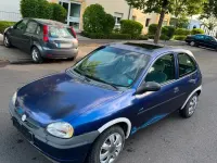 Gebraucht Opel Corsa 60 PS (44 kW) 1998 Blau Kleinwagen