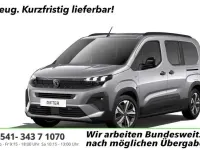 Neu Peugeot Rifter GT 131 PS (96 kW) 2026 Artense silber Van / Kleinbus
